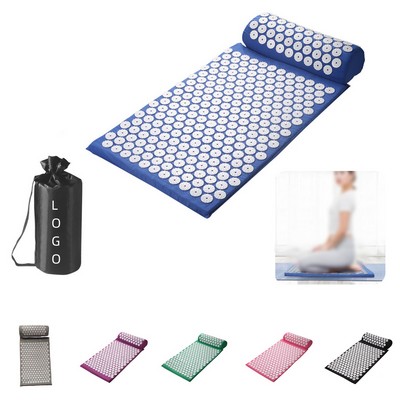 Acupressure Mat and Pillow Set