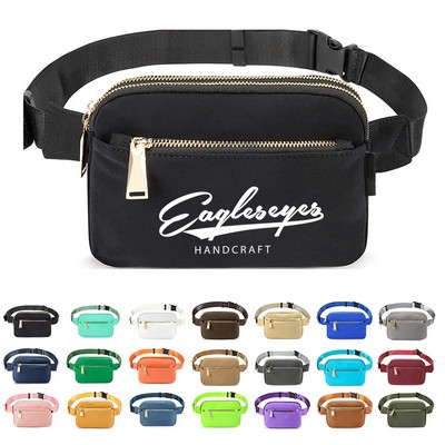 Adjustable Premium Nylon Fanny Pack
