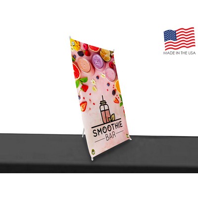 11" x 17" Table Top X-Stand Banner (Full Color)
