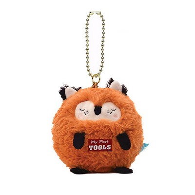 Plush Fox Keychain Stuffed Doll