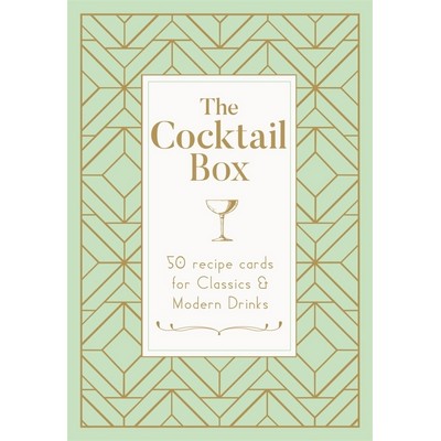 The Cocktail Box (50 Recipe cards for Classics & Modern Drinks)
