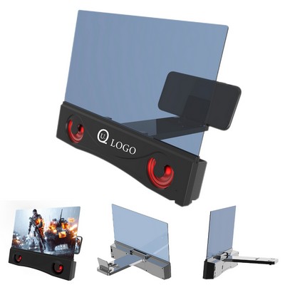 Phone Screen Magnifier W/ Dual Speakers