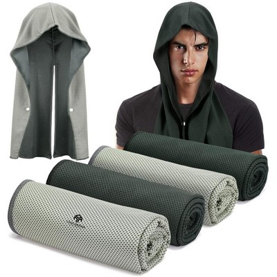 Cooling Hoodie Towels Breathable Absorbent