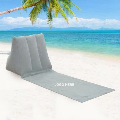 Inflatable Triangle Cushion Beach Mat