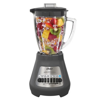 Oster® Oster Classic Series 8-Speed Blender With 6-Cup Glass Jar, Gray