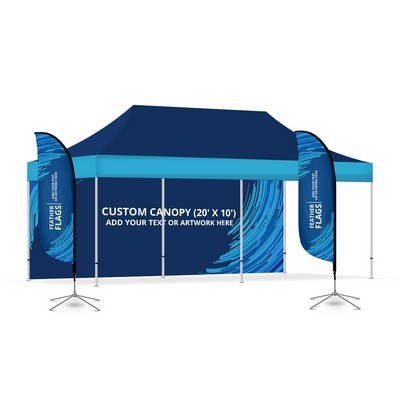 Display Package for 20' x 10' Trade Show Booth