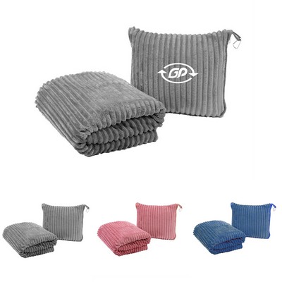 Airplane Pillow Blanket