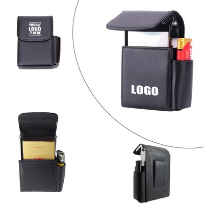 Cigarette Case w/Lighter Holder