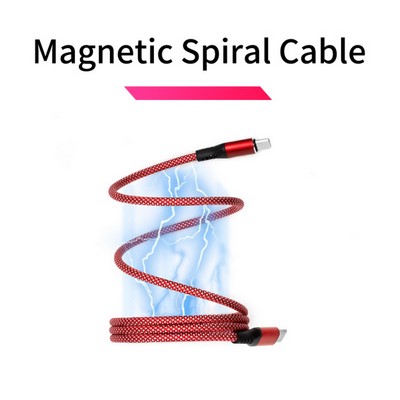 60W USB C to USB C Magnetic Charging Cable