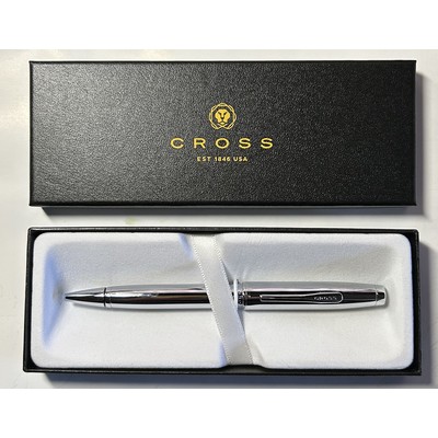 Coventry Polished Chrome Ballpoint Pen Pen Made by Cross