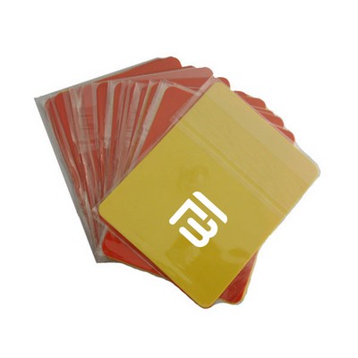 Plastic Referee Cards