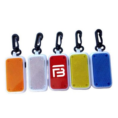 Custom Reflective LED Keychain Pendant
