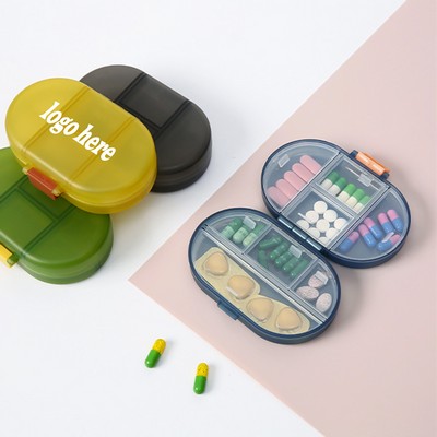 Oval Pill Box