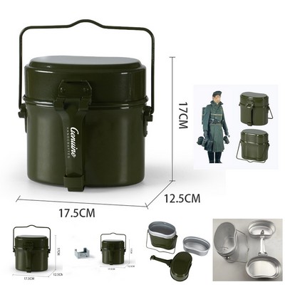 Aluminum Dual-Use Lunch Box