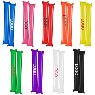24" Custom PVC Thicken Bam Inflatable Cheering Thunder Sticks