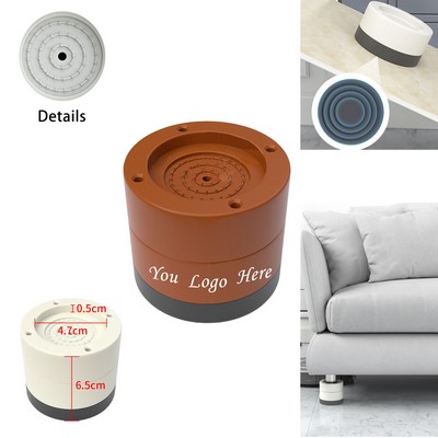 Height-Adjustable Shock-Absorbing Table Leg Pad