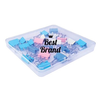 Medium Binder Clips With Case