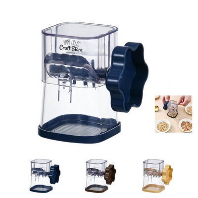 Hand-Cranked Peanut and Nut Grinder