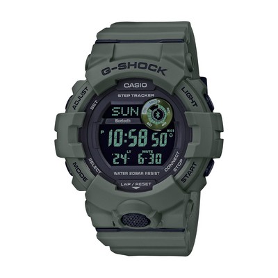 G-Shock Mens Power Trainer Bluetooth Digital Watch Dark Green