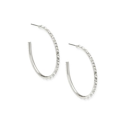 Kendra Scott Veronica Hoop Earrings - Silver