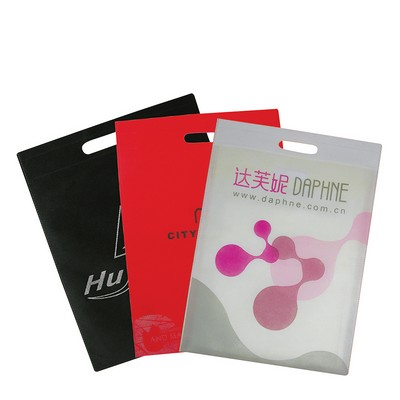 Custom 80g Non-Woven PP Die-Cut Bag (14"x16")