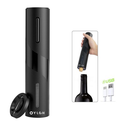Rechargeable Electric Wine Opener With Foil Cut
