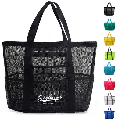 Mesh Beach Carry-on Tote Bag