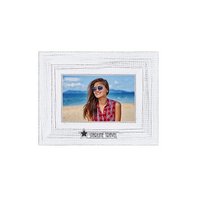 Key West 4" x 6" White Wash Frame