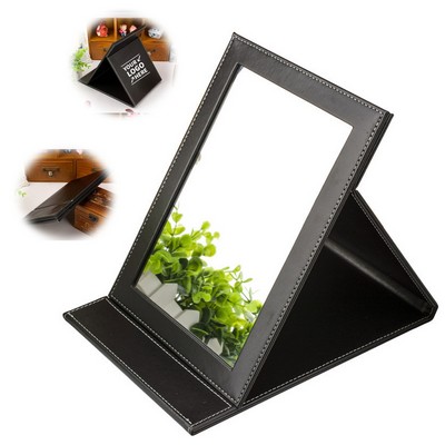 Portable Folding Vanity Mirror with Stand