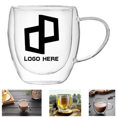 Double-Walled Insulated Espresso Mugs