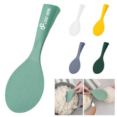 Silicone Standing Rice Paddle Spoons