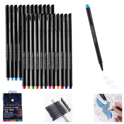 0.4Mm Tip Colored Painting Pens Set