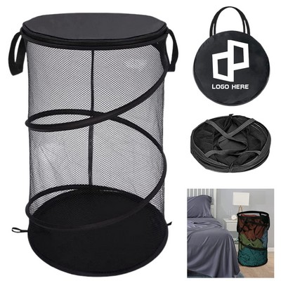 Large Collapsible Mesh Laundry Bag