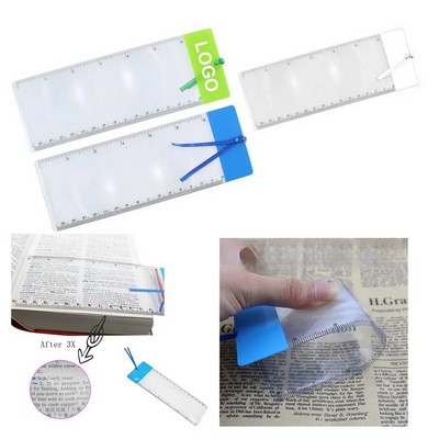 Bookmark Ruler Magnifying Glass