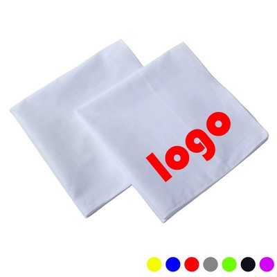 One Color Square Cotton Tea Towel