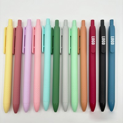 Custom Morandi Color Push-Gel Pens