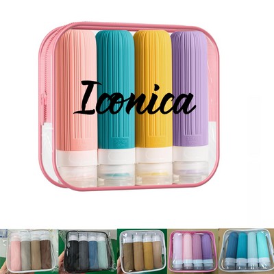 Silicone Travel Bottles Set