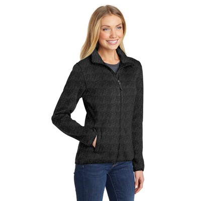 Port Authority® Women's Sweater Fleece Jacket