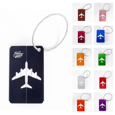 Hard Aluminum Alloy Luggage Tag