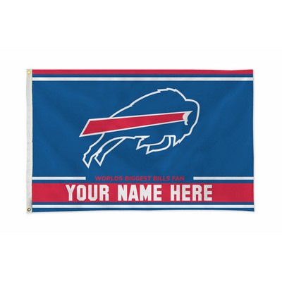 Buffalo Bills Personalized NFL® Flag (3'x5')