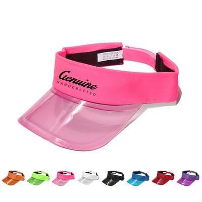 Transparent Eave Pvc Visor Cap