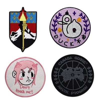 2" 100% Embroidered Patches