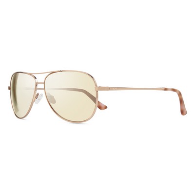 Revo Sunglasses Relay Aviator Sunglasses - Rose Gold