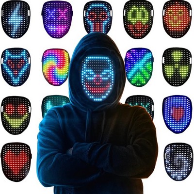 Gesture-Sensing Cool LED Face Mask Light