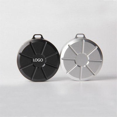 Portable Waterproof Metal Storage Canister - Heavy Duty EDC Survival Pill Box & Hardware Organizer