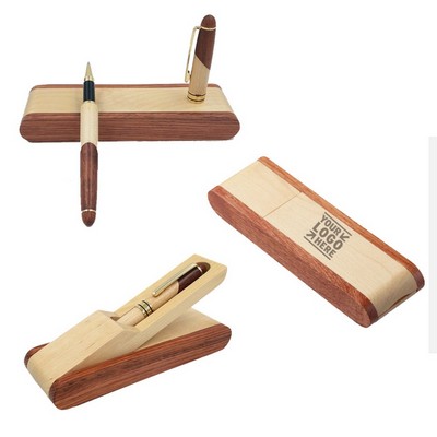 Wooden Ballpoint Pen Set