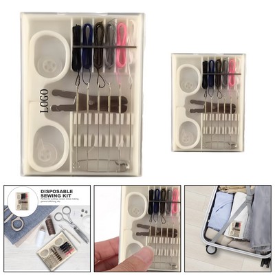 Disposable Travel Sewing Kit Box