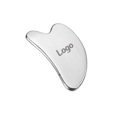 Stainless Steel Gua Sha Tool – Food-Grade Facial Massage Scraper for Deep Tissue Therapy
