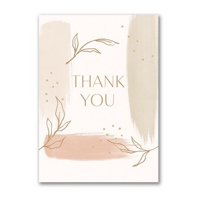Neutral Thank You Card