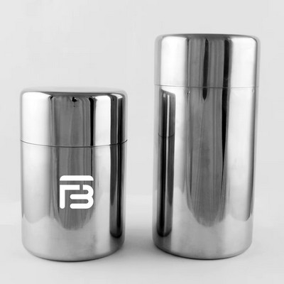 Stainless Steel Tea Caddy